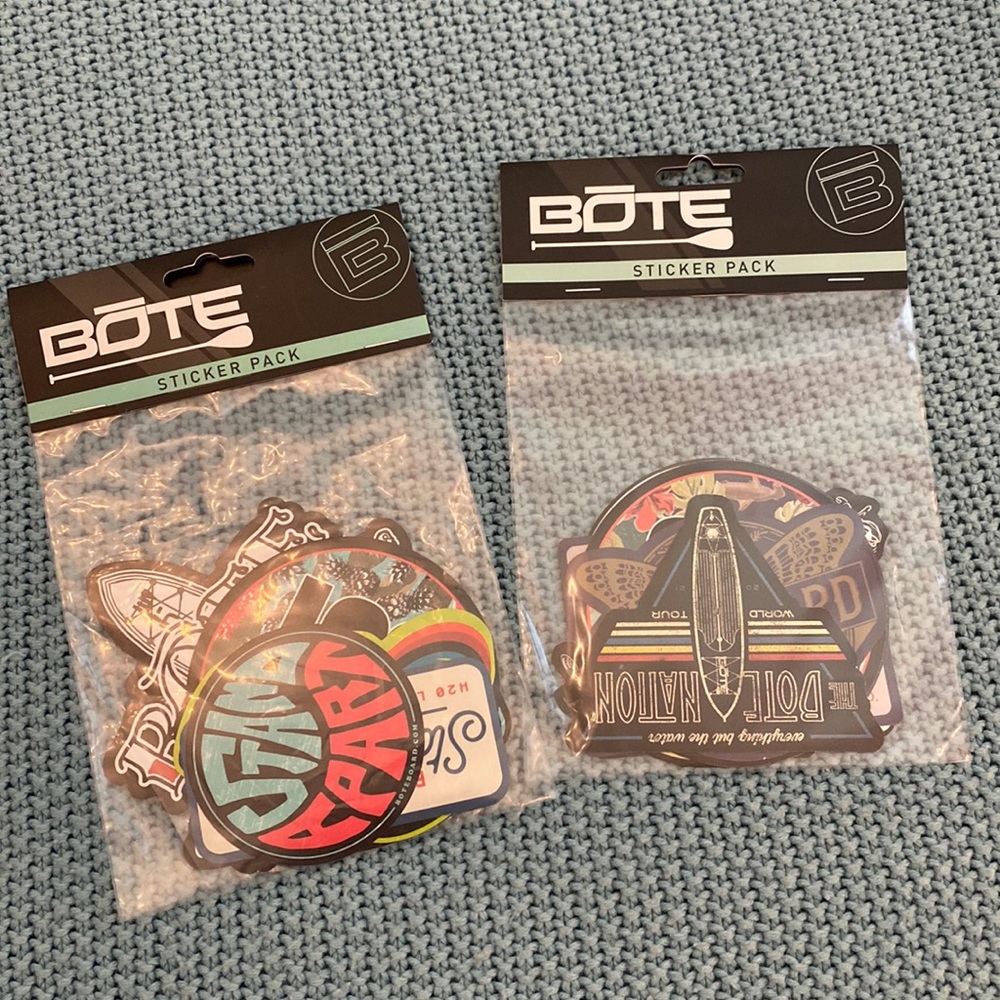 Bōte sticker pack bundle of 2
